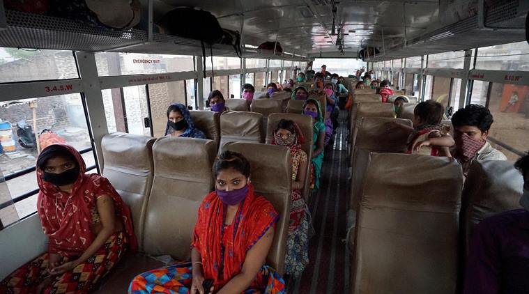 India lockdown, migrant workers, Coronavirus outbreak, Covid 19 cases, Vadodara news, Gujarat news, indian express news