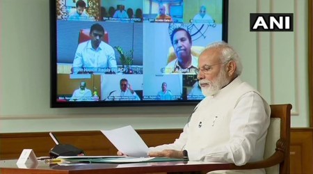 PM interacts with floor leaders of political parties on coronavirus; says lockdown will not be lifted in one go, will consult CMs