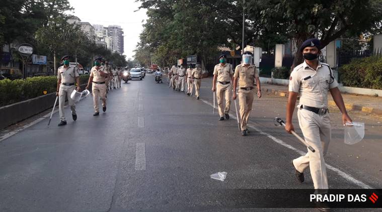 coronavirus, coronavirus in maharashtra, coronavirus cases of mumbai police, coronavirus deaths of mumbai police, mumbai police coronavirus deaths, indian express news