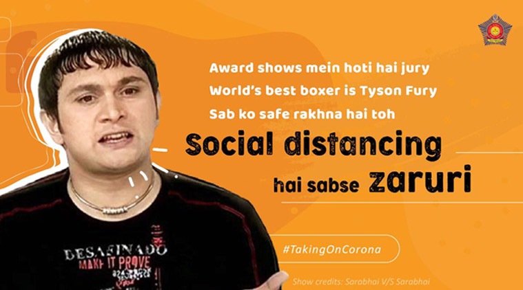 Mumbai police’s latest ‘Sarabhai vs Sarabhai’ post sees netizens channel their inner poet