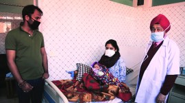coronavirus, coronavirus in punjab, new born baby, new born baby in ludhiana, new born baby born in ludhiana , indian express news