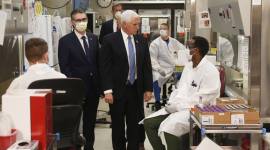 Mike pence, US coronavirus, Mike pence without mask, indian express, covid-19, world news, coronavirus pandemic