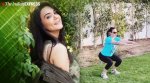 Preity Zinta balances a bottle on her head while doing squats; can you do it?