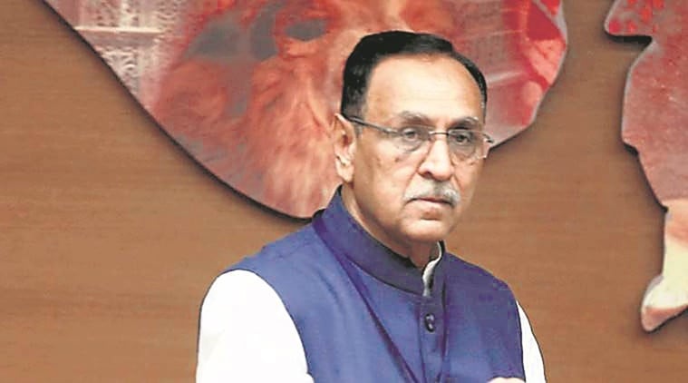 Vijay Rupani, covid-19 cases in surat, covid-19 daimond industires cases, 200 more ventilators in surat, surat new covid hospital, indian express news