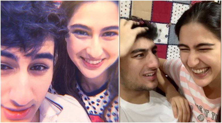 Sara Ali Khans Videos With Her Brother Ibrahim Will Remind You Of Your Sibling Bollywood News 