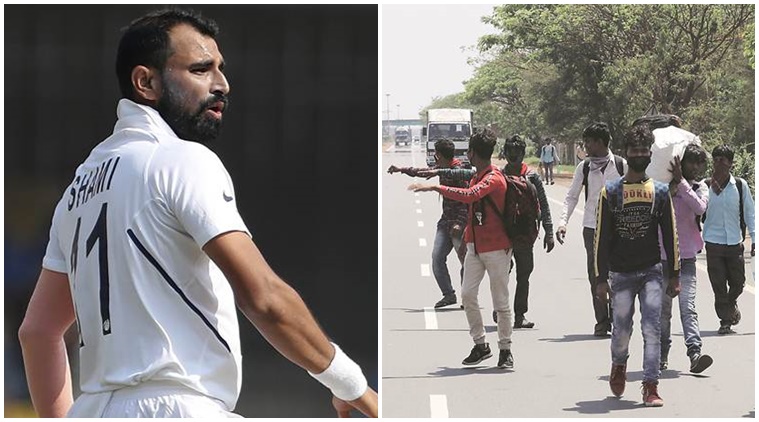 How Mohammed Shami rescued a migrant worker who fainted ...