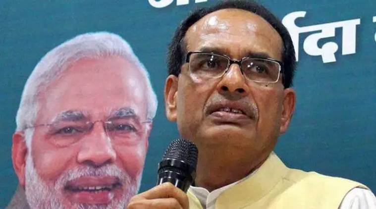 Shivraj Singh Chouhan, Narendra Modi, Jyotiraditya Scindia, Shivraj Singh chouhan compares modi with god, MP news, Indian express