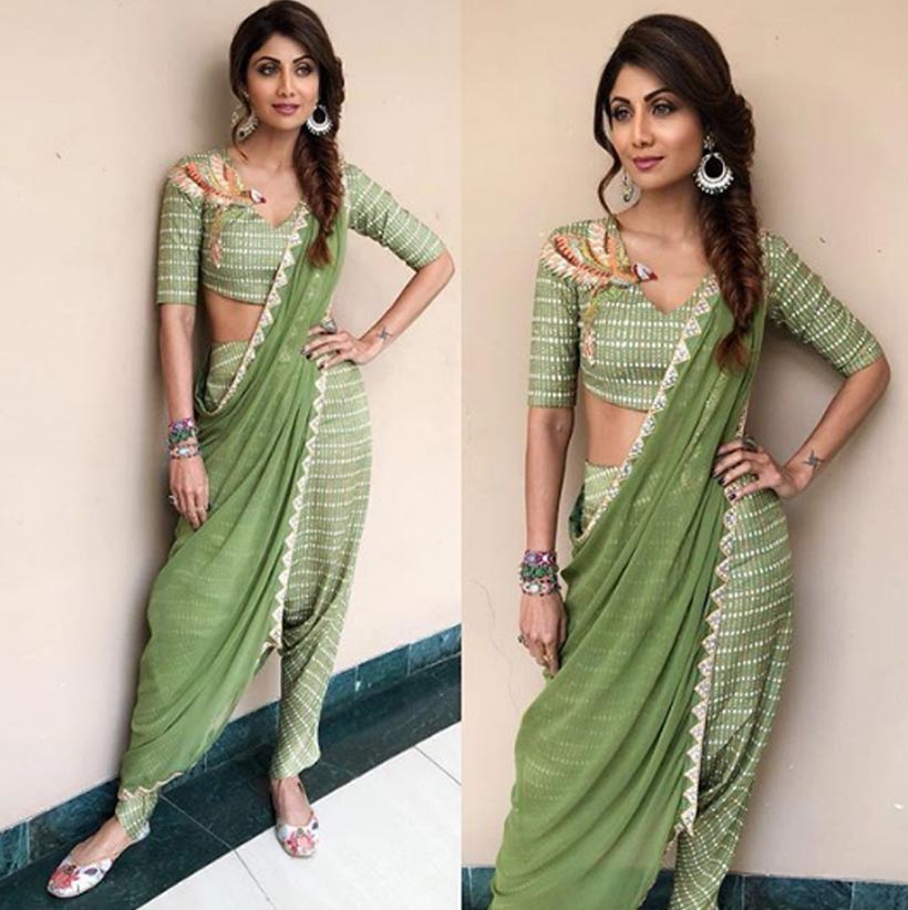 12 Saree Looks Of Shilpa Shetty That Will Surely Leave You Impressed | Saree  look, Saree trends, Saree styles