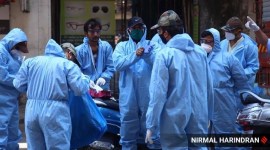 coronavirus, coronavirus in gujarat, coronavirus cases in surat, surat sachin area mass quarantine, mass quarantine, indian express news