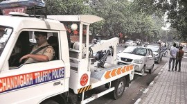 coronavirus, coronavirus outbreask, coronavirus lockdown in punjab, chandigarh police, chandigarh lockdown violation, chandigarh traffic police, chandigarh traffic police challans, indian express news