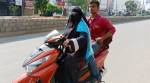 Telangana mom makes 1400-km round-trip on scooty to bring home son stranded in Andhra