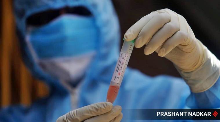 coronavirus cases, covid test, Gurgaon labs, Haryana news, indian express news