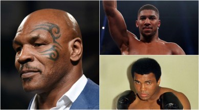 Mike Tyson Shuts Down Anthony Joshua S Claim Of Him Beating Muhammad Ali Sports News The Indian Express