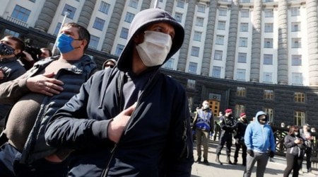 Ukraine reaches 10,000 coronavirus cases as public chafes against lockdown