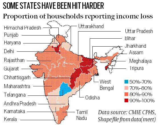 coronavirus lockdown impact, coronavirus impact on income, household income coronavirus, household corona impact, household copig woth coronavirus lockdown, coronavirus news, covid 19 tracker, covid 19 india tracker, indian express