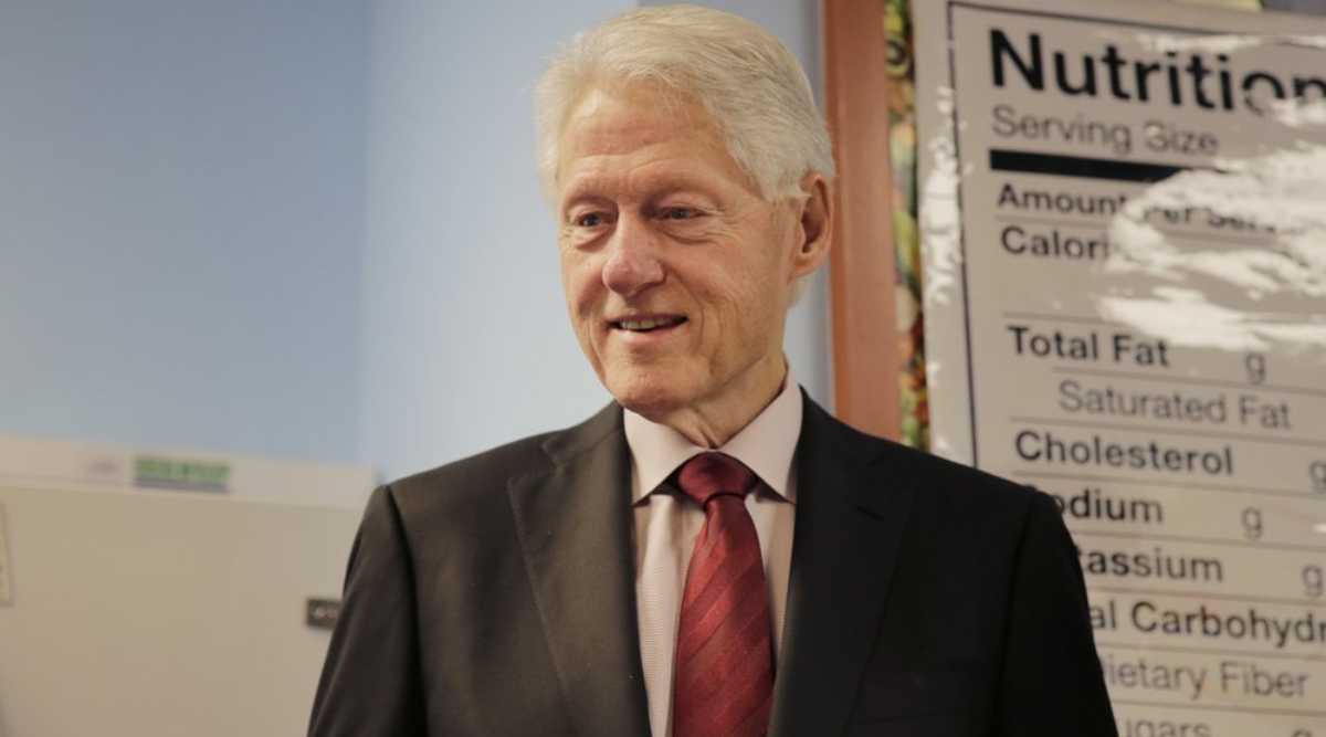 Former US President Bill Clinton (File photo via AP)