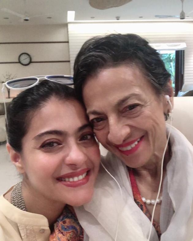 kajol on mother's day
