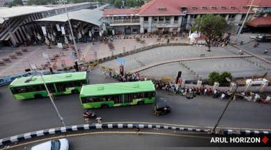 Chandigarh bus, contact less fare collection, Coronavirus crisis, Chandigarh news, Indian express news