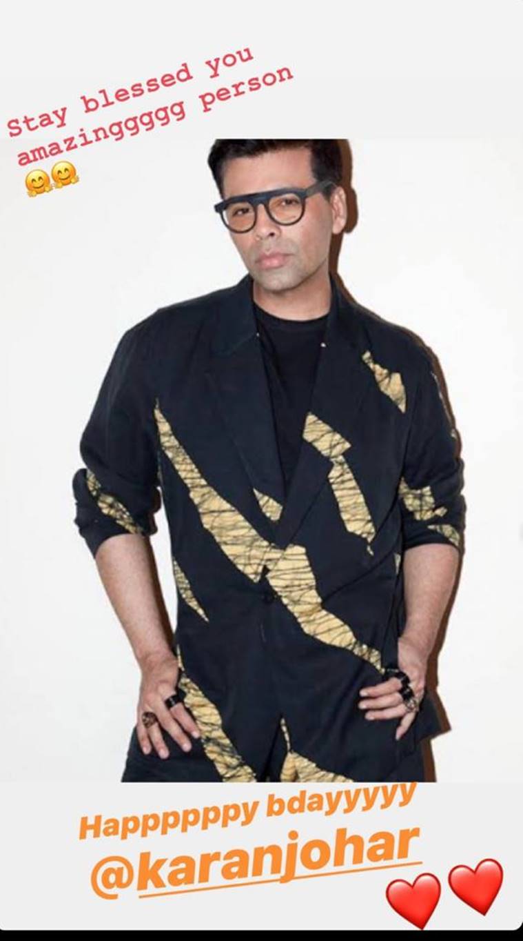 rakul preet singh wishes karan johar