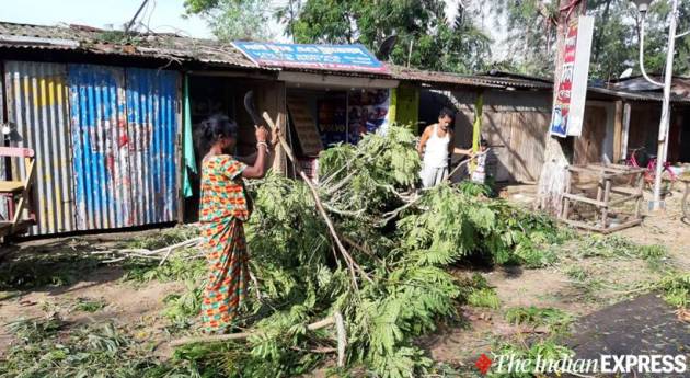 cyclone amphan in west bengal photos