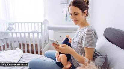 Indian Mom Forced Xxx - Indian moms love spending time on WhatsApp and Instagram, survey finds |  Parenting News - The Indian Express
