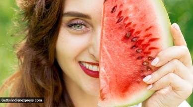 watermelon juice, watermelon skincare, watermelon face masks, skincare tips, indian express, indian express news
