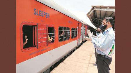 As Rajdhani arrives in Goa, most happy to be home, some object to Covid test charge