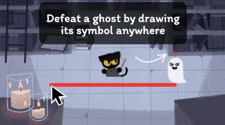 Google Doodle for Halloween Brings 'Magic Cat Academy' Game Back