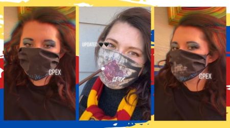 Harry Potter mask, harry potter face mask, harry potter colour changing mask, Marauder’s Map fave mask, Marauder’s Map harry potter, coronavirus facemask, COVID-19, Trending news, Indian Express news