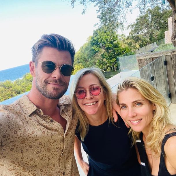 chris hemsworth on mother's day