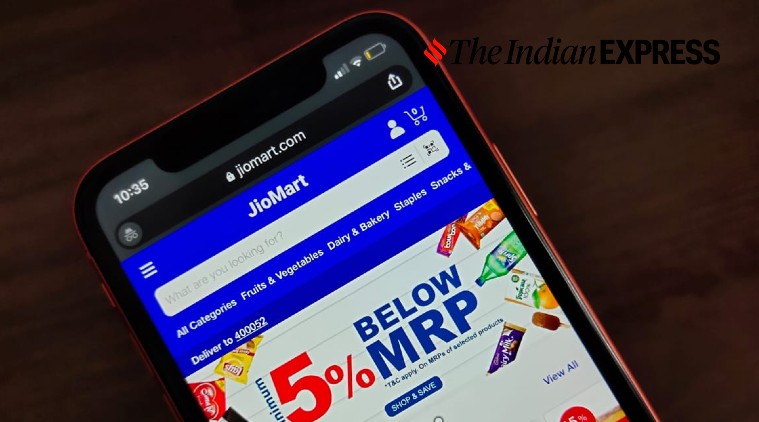 JioMart متاح في جميع أنحاء الهند. لينازع او ليتبارى او لينازل Amazon، و Flipkart ، وغيرها من منصات التجارة الإلكترونية 8