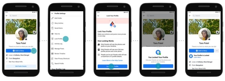 Facebook enables profile lock for Indian users, will let only ...