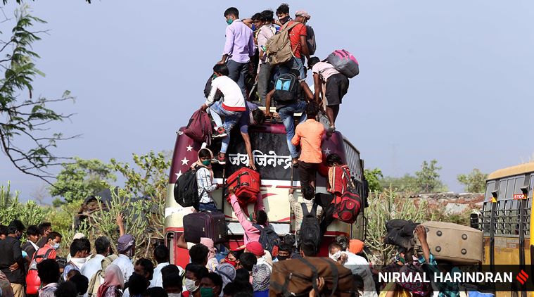 Lucknow migrants, Lucknow migrants death, migrants death Lucknow, migrants death UP, India news, Indian Express