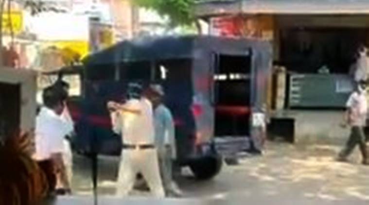 Madhya Pradesh Video Of Police Assaulting Man Goes Viral On Social