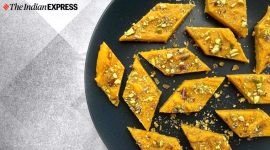 mango barfi, zerowaste cooking, leftover mangoes, mango recipes, easy recipes, maunika gowardhan, indianexpress.com, indianexpress,