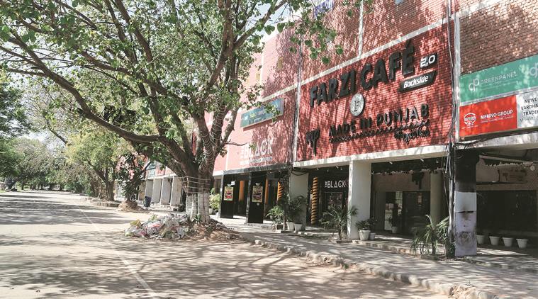 COVID-19 cases, Chandigarh curfew, VP Singh Badnore, Punjab Governor, Chandigarh containment pockets, Indian express news