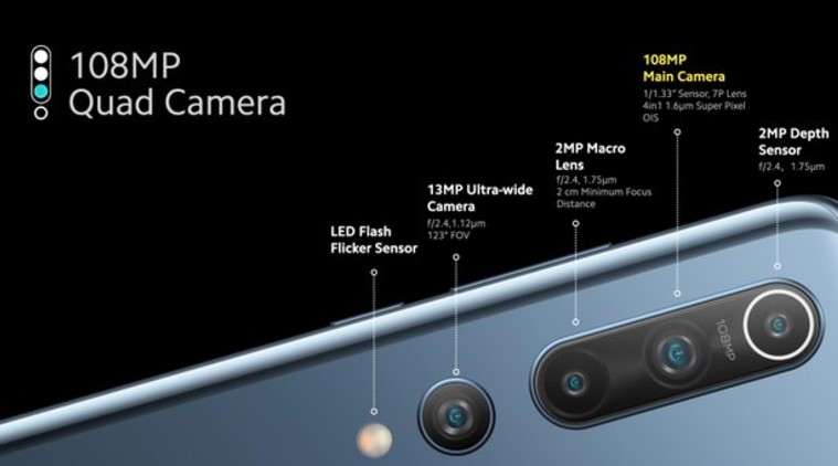 xiaomi mi 10 camera specs