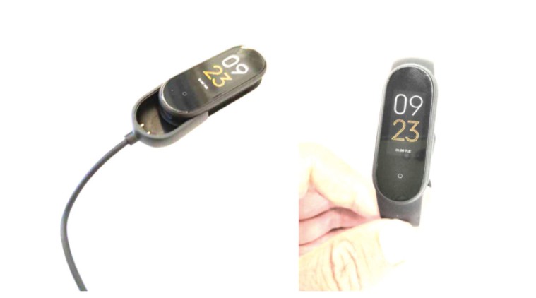 mi band 2 running