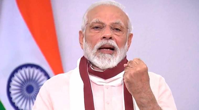 Modi talks Covid with Mauritius PM, Lankan President