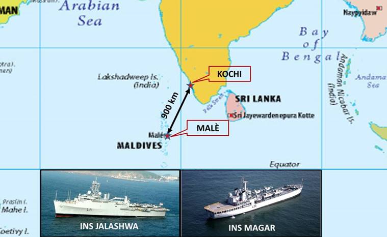 What is the Indian Navy Samudra Setu operation?