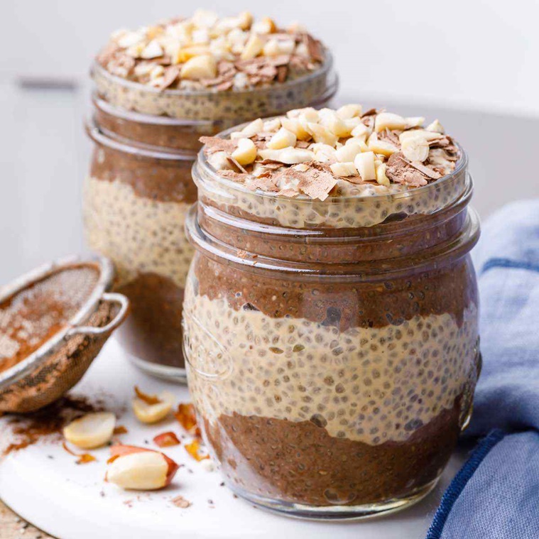 For breakfast, try this oats and chia seeds parfait today | Food-wine ...