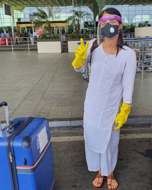 radhika madan coronavirus flight