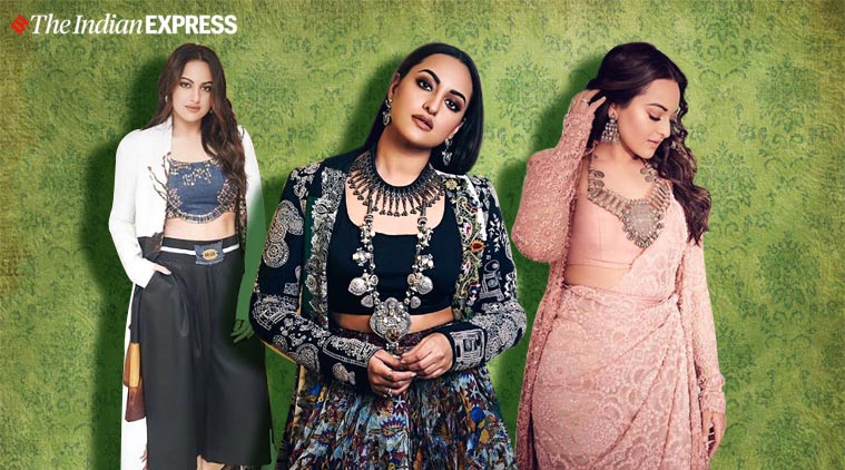Sonaxi Sinha Xxx V - All the times Sonakshi Sinha floored us in Anamika Khanna outfits |  Lifestyle News,The Indian Express