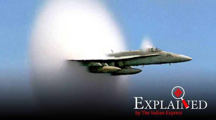 Bangalore loud sound, sonic boom, what was the loud sound heard in Bangalore, what is a sonic boom, aircraft faster than sound, Indian Air Force, Aircraft Systems and Testing Establishment (ASTE), express explained, indian express