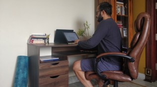 writers and workspaces, indianexpress, books and literature indianexpress, tanuj solanki, authors and isolation, covid-19, pandemic, writing, authors, books, who is tanuj solanki, tanuj solanki books,