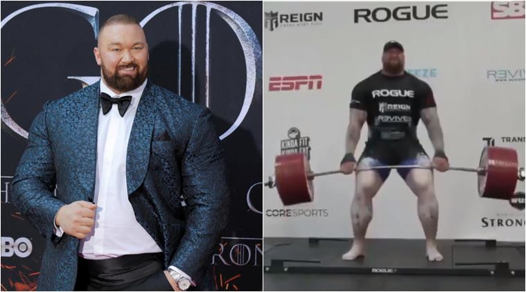 The Mountain deadlift world record: Game of Thrones, Hafthor