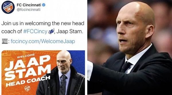 Cincinnati FC, former Manchester United defender Jaap Stam, Jaap Stam