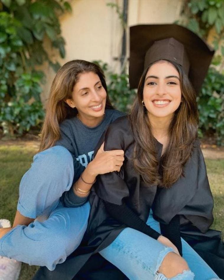 navya naveli and shweta bachchan