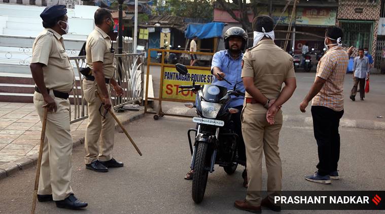 Coronavirus lockdown, Covid-related duties, Maharashtra police, Pune news, Maharashtra news, Indian express news