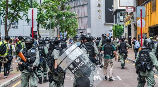 Hong Kong, China protests, US protests, US China face off, Express Editorial, Indian Express